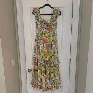 Karlie Multicolor Floral Maxi Dress